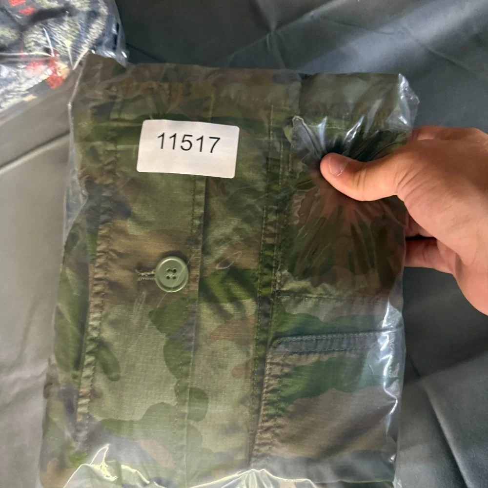 J Crew Jacket Women XS Green Camo Military Parka Utility Adjustable Ripstop Hood